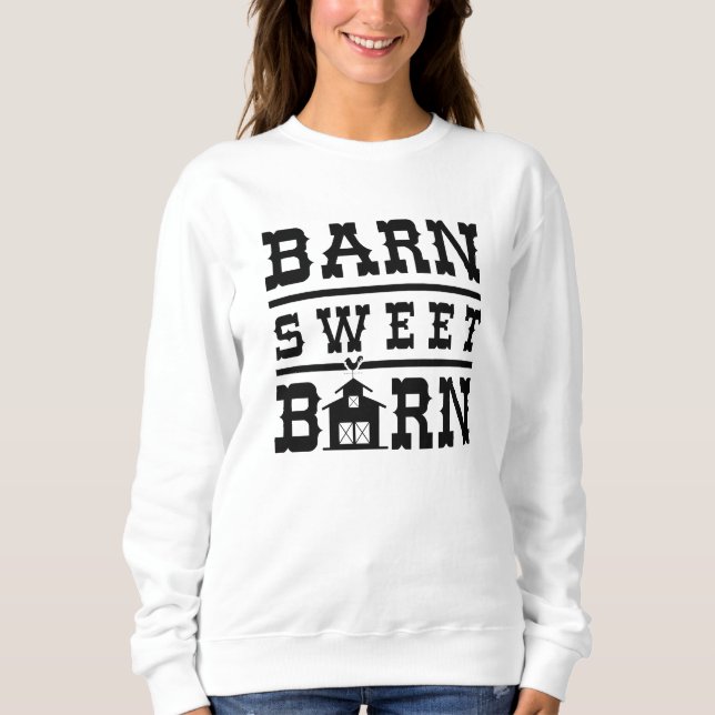 Barn Sweet Barn T Shirt (Framsida)