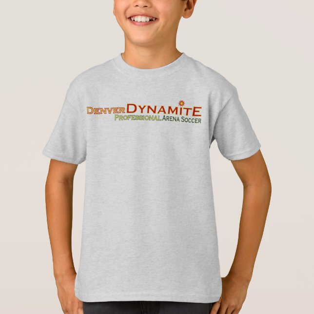 Barn T för Denver dynamitliga Tee Shirt (Framsida)