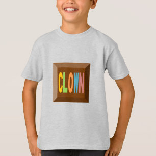 Barn T-Shirt ash CLOWN CHOCOLAT