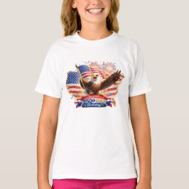 barn t-shirt Gladaste 250-årsdagen USA!