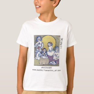 Barn t-shirt Las Ninas