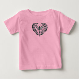 Barn T-shirt med bin och grenar