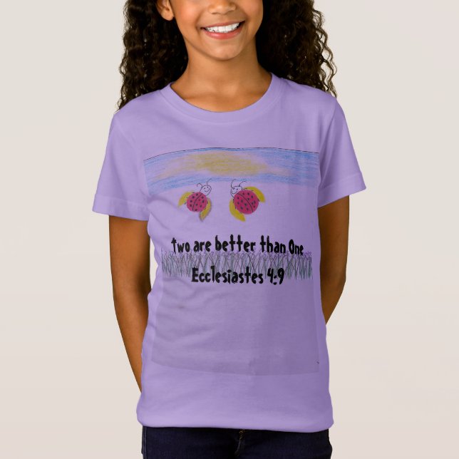 Barn T-shirt med stöd för vänskap (Framsida)