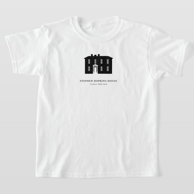 Barn T-Shirt — Stephen Hopkins House (Laydown)