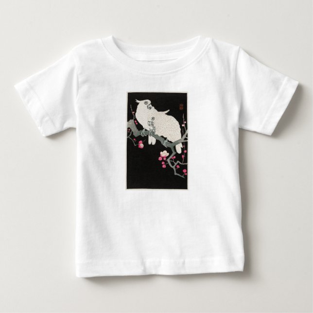 Barn T-SHIRT: TVÅ KOCKATOO T Shirt (Framsida)