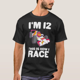 Barn, Tävla 12:e födelsedag 12 Tolv Småbarn Fo T Shirt