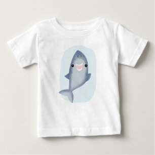 Barn till Baby-Shark-pojken Ocean-temrummet T Shirt