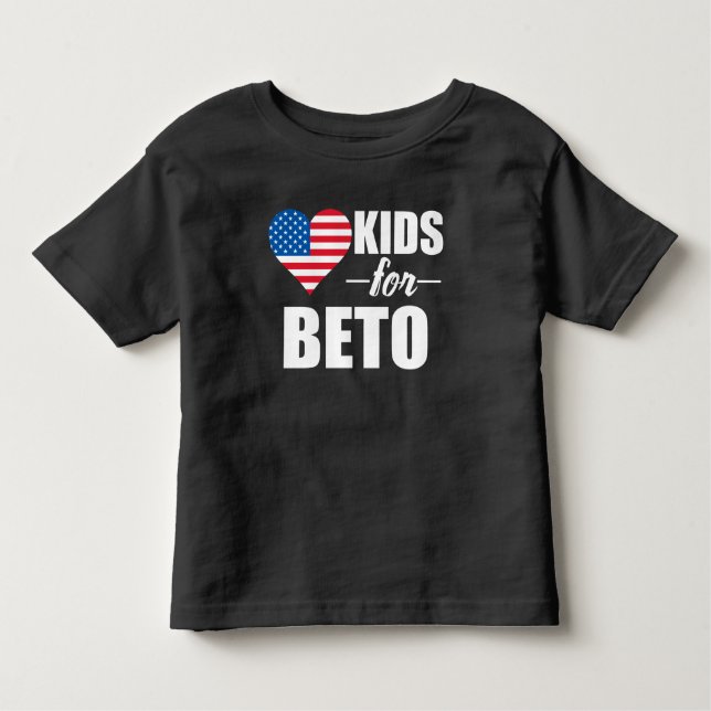 Barn till Beto O'Rourke Texas guvernör 2022 T Shirt (Framsida)