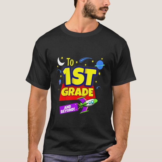 Barn till oändlighet och utanför Back to school 1  T Shirt (Framsida)