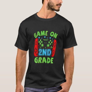 Barn Tillbaka Till Skolan Spel På Andra Klassens S T Shirt