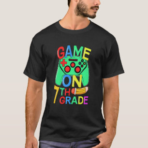 Barn Tillbaka Till Skolan Videospelare 7:e Klass G T Shirt