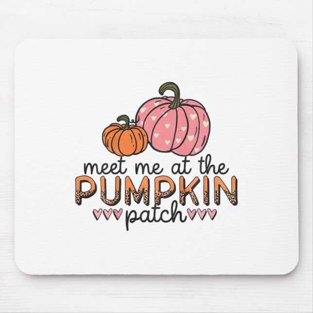 Barn träffade mig på Pumpkin Patch Småbarn Girls F Musmatta (Framsidan)
