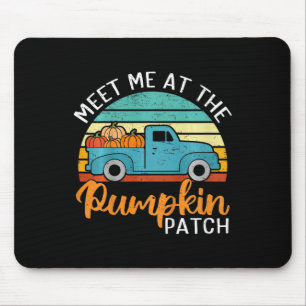 Barn träffar mig på Pumpkin Patch småbarn ungdom t Musmatta