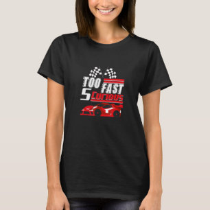 Barn två Fast 5 Nyfikna födelsedag Dekorationer 2: T Shirt