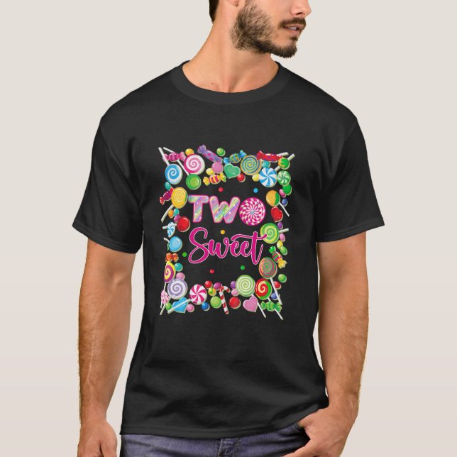 Barn två svensk födelsedagstjuv 2 år gammal syskon t shirt (Framsida)