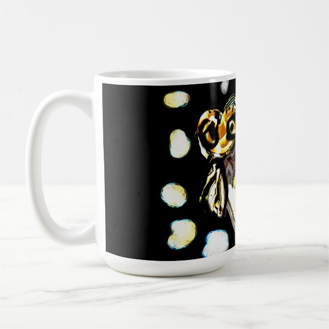 Barn uggla art kaffemugg (Vänster)