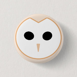 Barn Uggla Badge Knapp