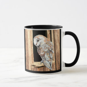 Barn uggla Barn Window Animal Bird Mugg