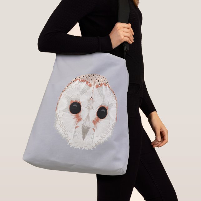 Barn Uggla Crossbody Bag (2 storlekar) Axelväska (Närbild)