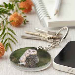 Barn Uggla Keychain