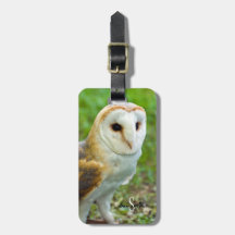 Barn Uggla Luggage tag