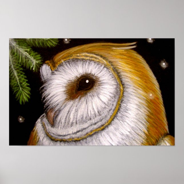 BARN UGGLA POSTER (Framsidan)