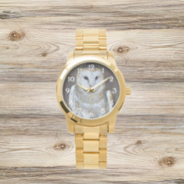 Barn Uggla Raptor Photo Armbandsur