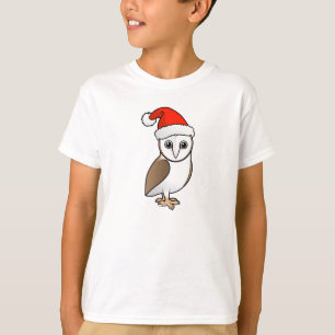 Barn Uggla Santa Tee Shirt