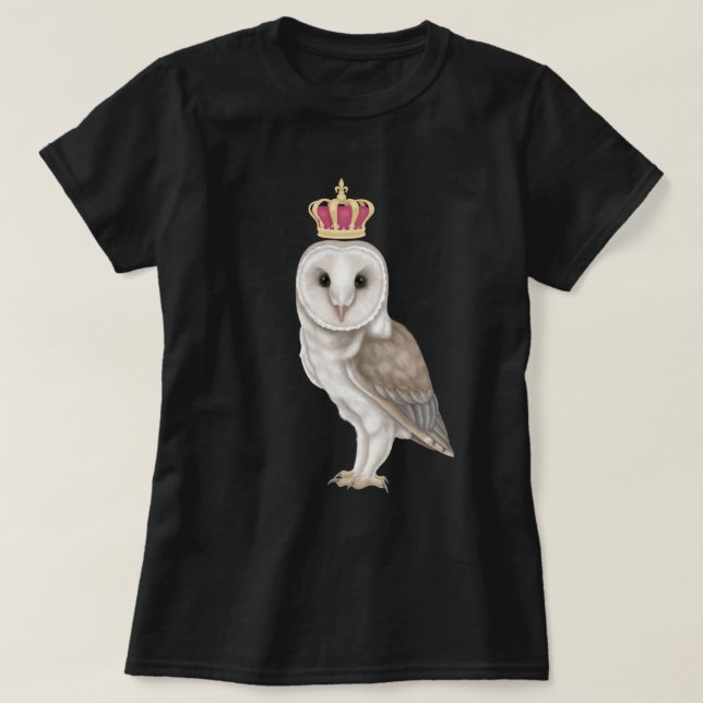 Barn Uggla T Shirt (Design framsida)