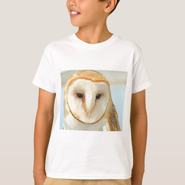 Barn uggla t shirt (Framsida)