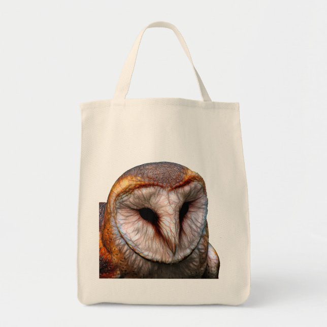Barn Uggla - Tote Bag Tygkasse (Framsidan)