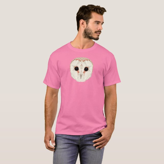 Barn Uggla Unisex T-shirt (Hel framsida)
