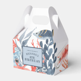 Barn under havets Födelsedagsfest Presentaskar