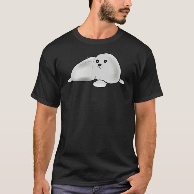 Barn Ungdom Tonåringar Cute Arktis Harp Seal for A T Shirt (Framsida)