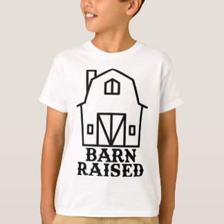 Barn, upphöjda skjortor för lantgårdshus t shirt