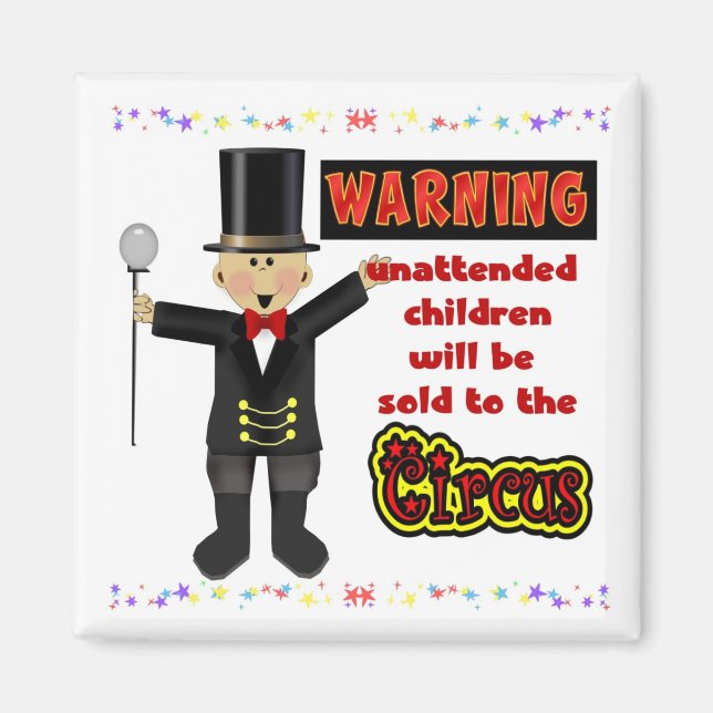 Barn utan barn magnet (Framsidan)