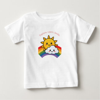 barn Utforska. Lär dig. Leende t-shirt