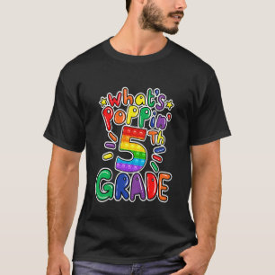 Barn, vad är Poppin? 5 Klass av skolan Push it Po T Shirt