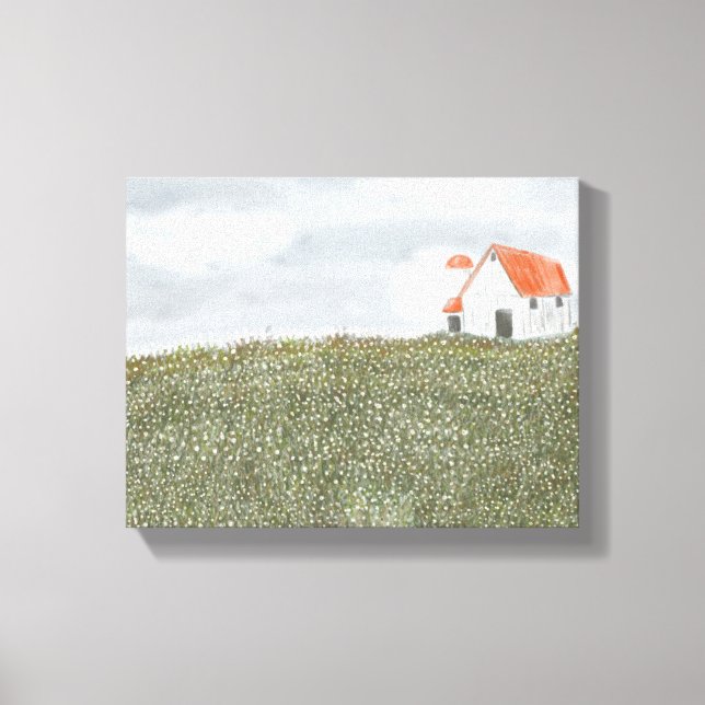 Barn - väggkonst canvastryck (Framsida)