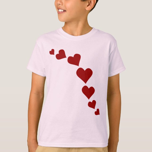 Barn Valentines Shirt Barn Anpassningsbar Sweatshi Tröja (Framsida)