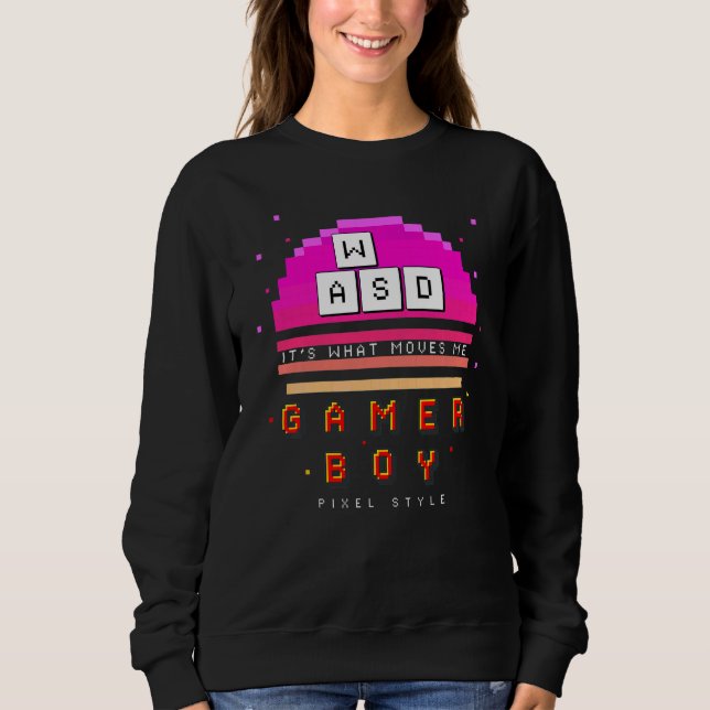 Barn var det som gör mig till datorvideospel t shirt (Framsida)