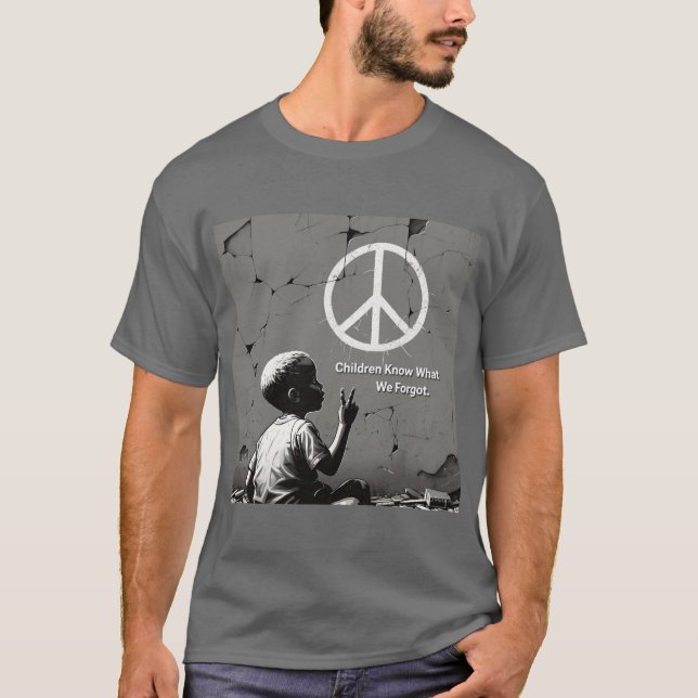 Barn vet vad vi har glömt t shirt (Framsida)