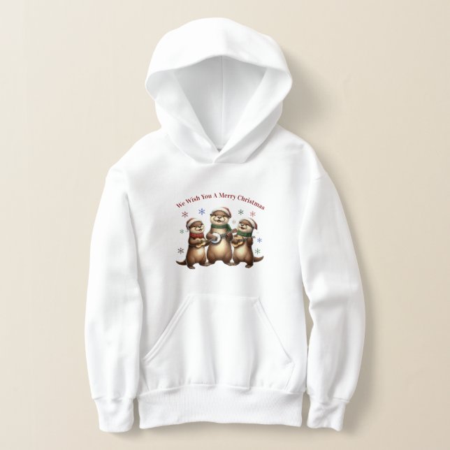 Barn vi önskar dig en God jul sötskjorta T Shirt (Laydown)