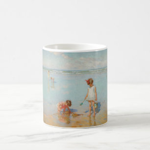 Barn vid havet (Sommarbläckscenen) Kaffemugg