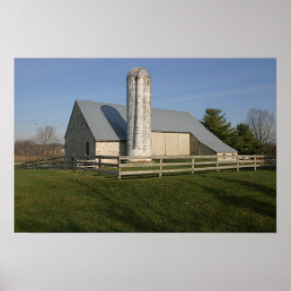 Barn vid Sunrise Poster