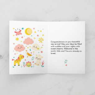 Barn Viks Gratulationskort Kort