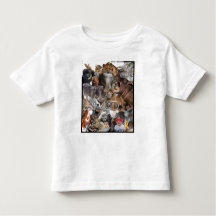 Barn Vild Animalisk Shirt Personalize