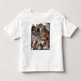 Barn Vild Animalisk Shirt Personalize T Shirt