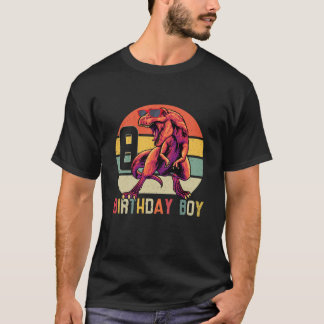 Barn Vintage 8 år Gammal födelsedagstjocklek T R Shirt