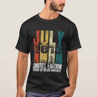 Barn Vintage juli 2013 Bday Costume 8 Years Old 8T T Shirt